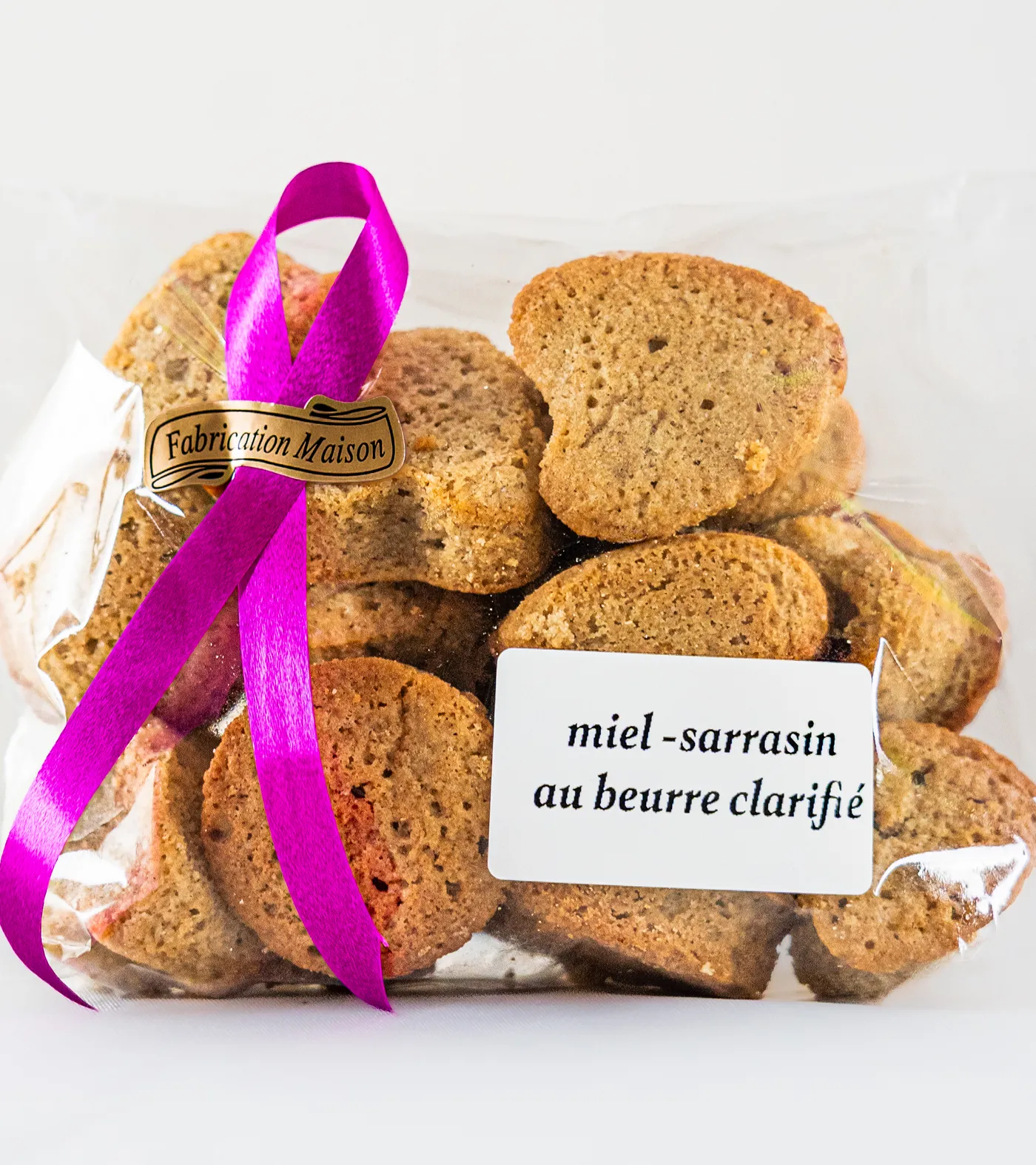 Madeleines Authentiques Miel Sarrasin