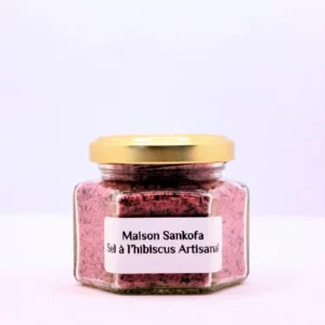 Sel à l'hibiscus artisanal