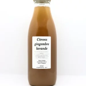 Boissons Citron Gingembre Lavande
