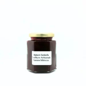 Confiture pomme hibiscus