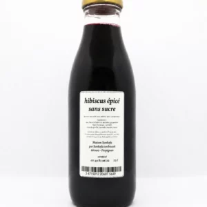 Boisson hibiscus épicé sans sucre