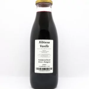 Boisson hibiscus vanille