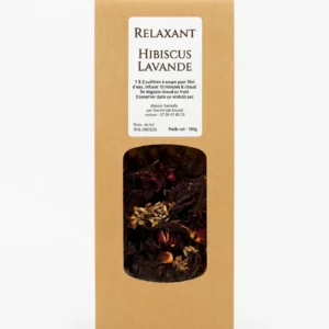 relaxant hibiscus lavande